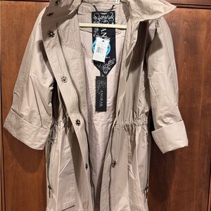 ANORAK Women's Tan Trench Coat